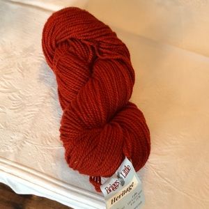 Briggs & Little yarn in rust